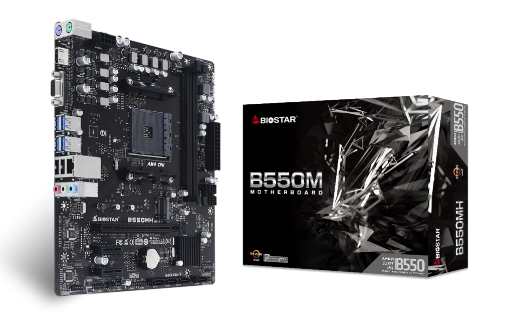 B550MH AMD Socket AM4 gaming motherboard