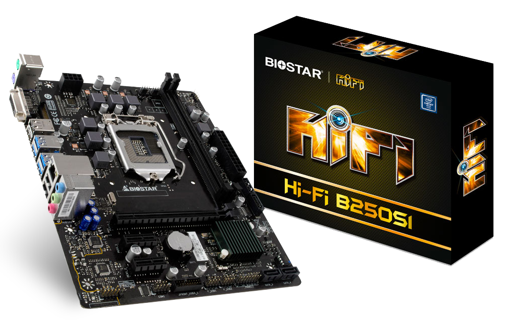 Hi-Fi B250S1 INTEL Socket 1151 gaming motherboard