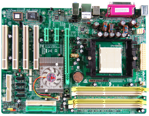 NF4 Ultra-A9A AMD Socket 939 gaming motherboard