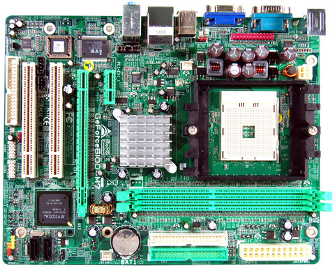 GeForce 6100-M7 AMD Socket 754 gaming motherboard
