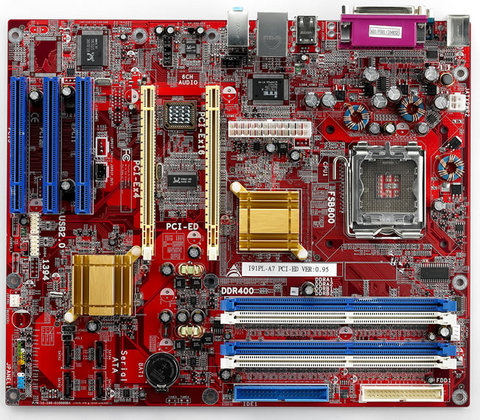 I91PL-A7 PCI-ED INTEL Socket 775 gaming motherboard