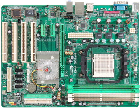 NF500 AM2 AMD Socket AM2 gaming motherboard