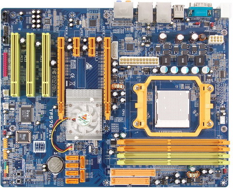 TF570 SLI AMD Socket AM2 gaming motherboard