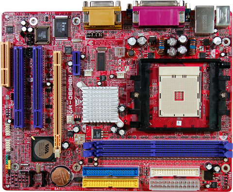K8M890-M7 PCI-E AMD Socket 754 gaming motherboard