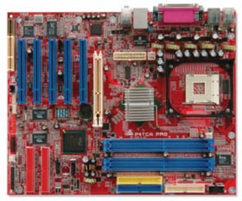 P4TCA Pro INTEL Socket 478 gaming motherboard