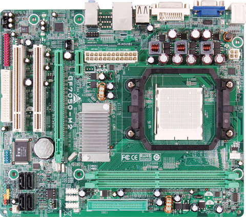 GF7050-M2 AMD Socket AM2 gaming motherboard