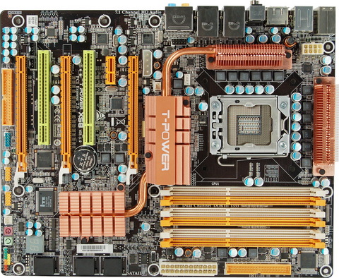 TPower X58 INTEL Socket 1366 gaming motherboard