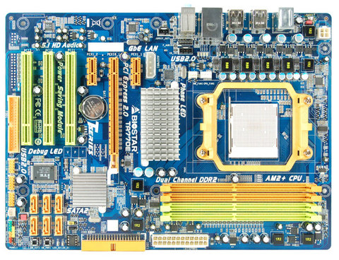 TA770E AMD Socket AM2+ gaming motherboard
