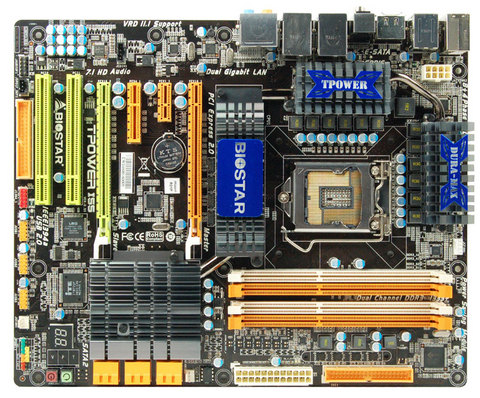TPower I55 INTEL Socket 1156 gaming motherboard
