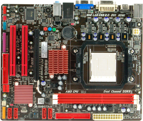 A880G+ AMD Socket AM3 gaming motherboard