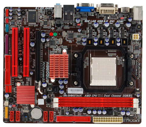 A880GU3 AMD Socket AM3 gaming motherboard
