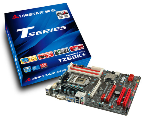 TZ68K+ INTEL Socket 1155 gaming motherboard