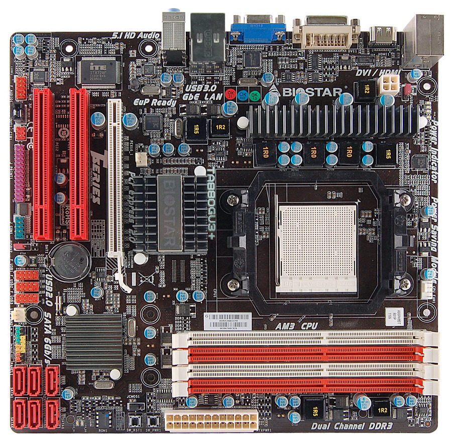 TA880GU3+ AMD Socket AM3 gaming motherboard