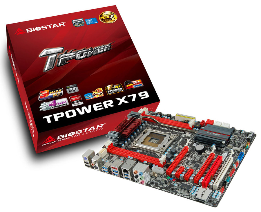 TPower X79 INTEL Socket 2011 gaming motherboard