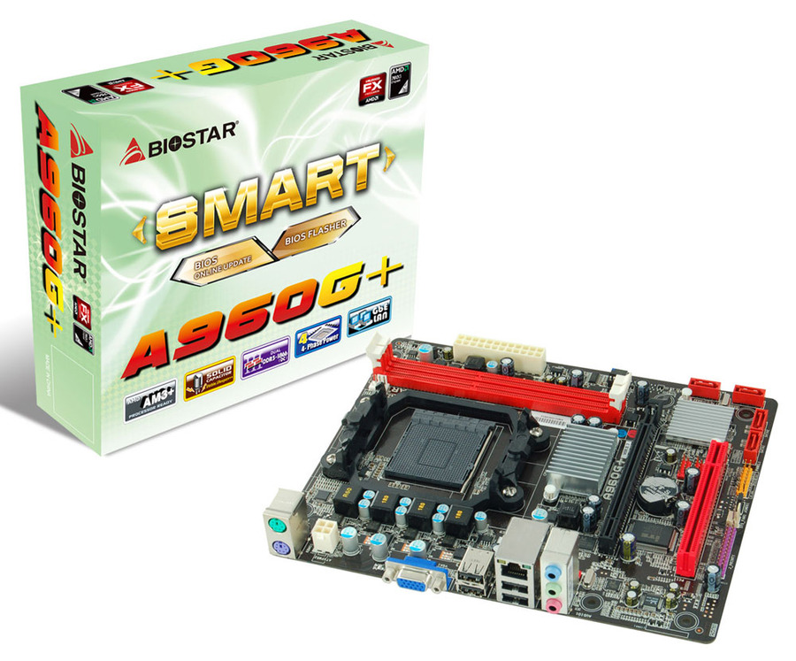 A960G+ AMD Socket AM3+ gaming motherboard