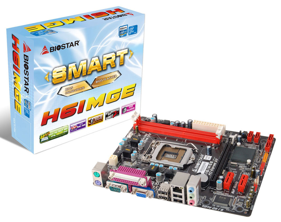 H61MGE INTEL Socket 1155 gaming motherboard