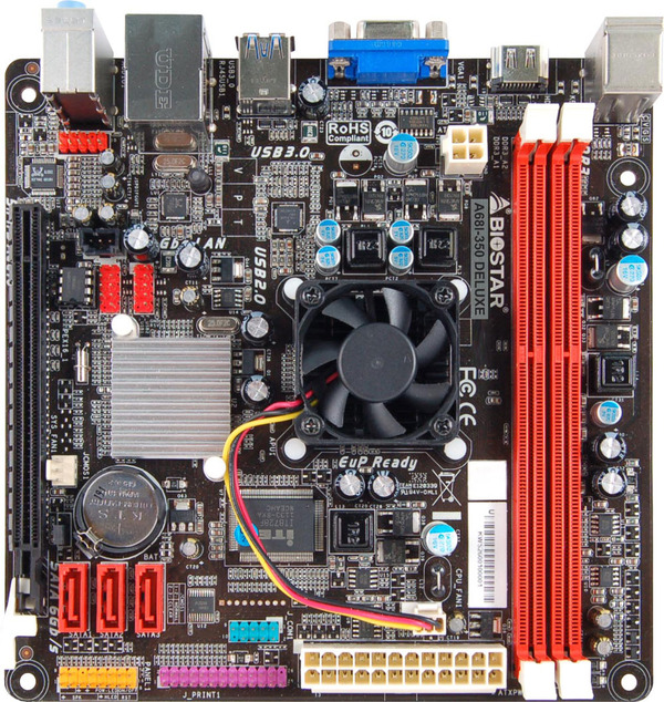 A68I-350 DELUXE AMD CPU onboard gaming motherboard