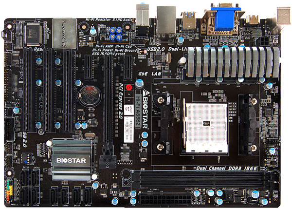 Hi-Fi A85S2 AMD Socket FM2 gaming motherboard