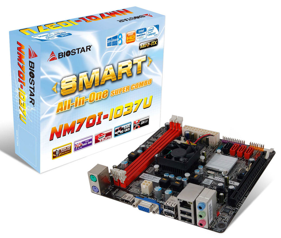 NM70I-1037U INTEL CPU onboard gaming motherboard