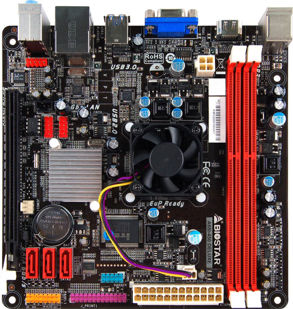 A68I-450 DELUXE AMD CPU onboard gaming motherboard