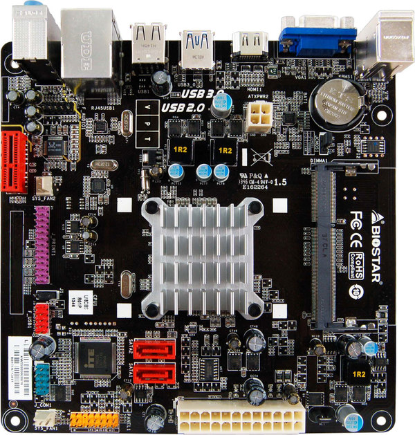 J1800NH INTEL CPU onboard gaming motherboard
