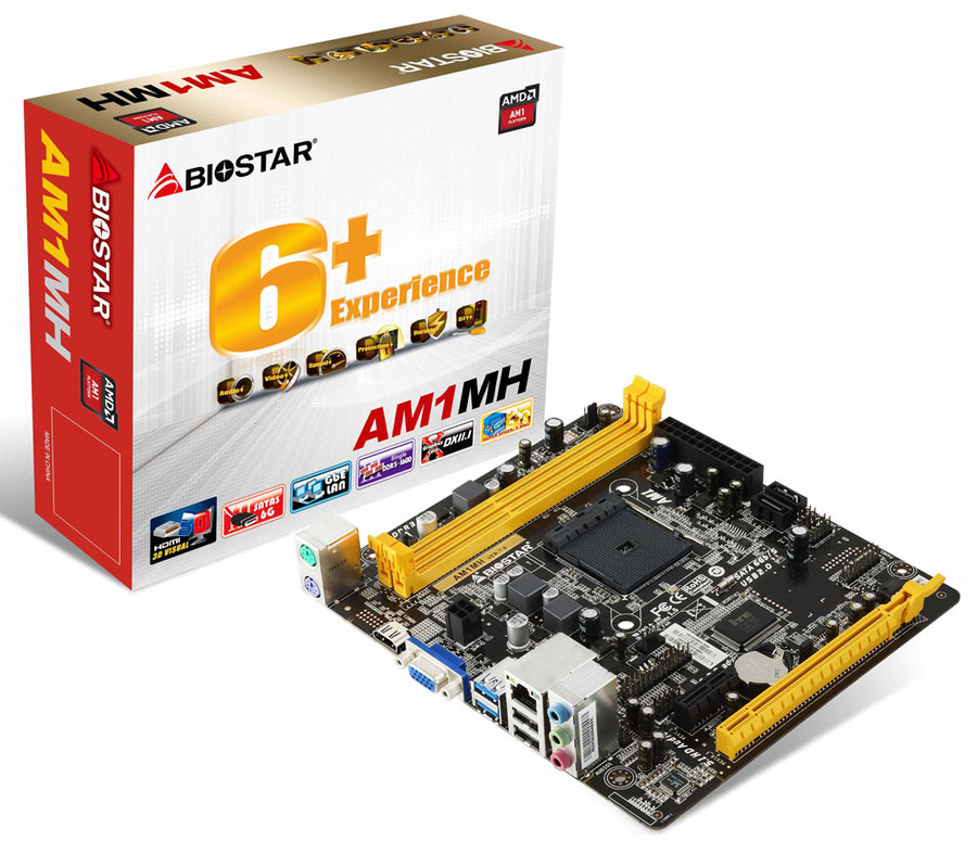 AM1MH AMD Socket AM1 gaming motherboard