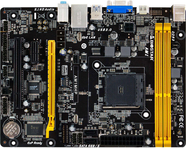 AM1MHP AMD Socket AM1 gaming motherboard