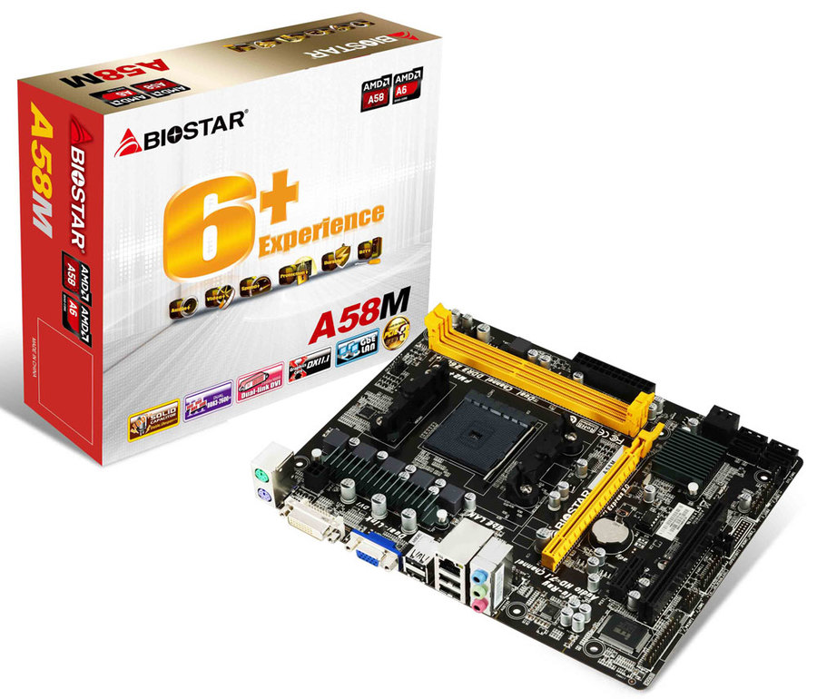 A58M AMD Socket FM2+ gaming motherboard