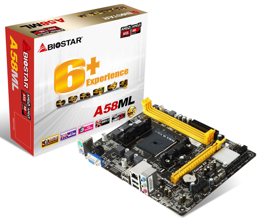 A58ML AMD Socket FM2+ gaming motherboard