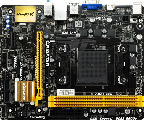 Hi-Fi K1-A AMD Socket FM2+ gaming motherboard