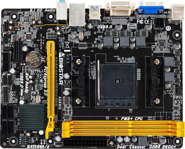 A88MD AMD Socket FM2+ gaming motherboard