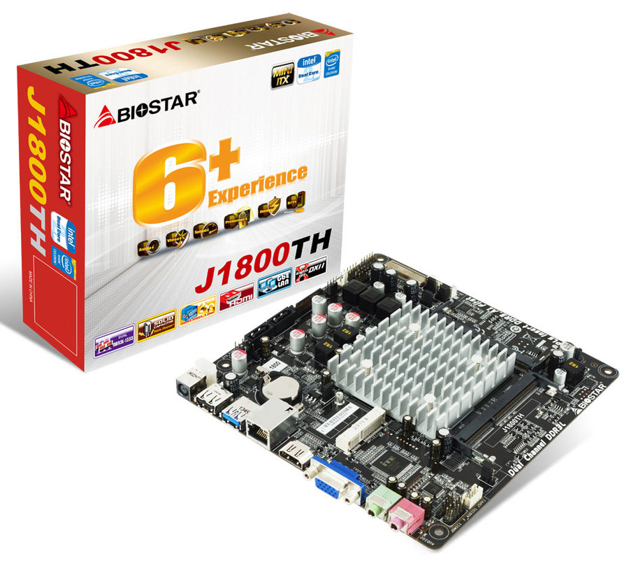 J1800TH INTEL CPU onboard gaming motherboard