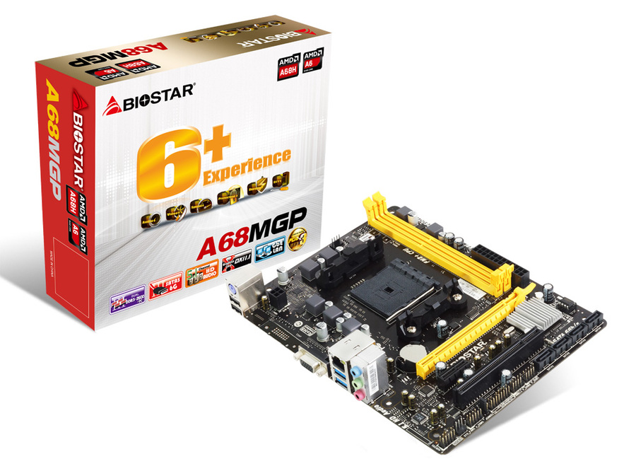 A68MGP AMD Socket FM2+ gaming motherboard