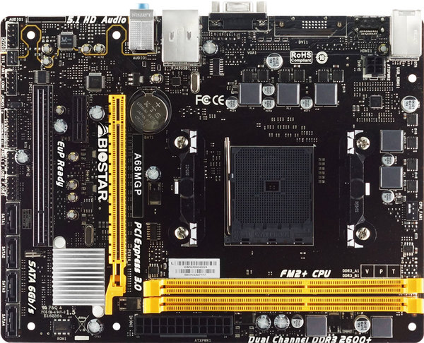 A68MGP AMD Socket FM2+ gaming motherboard
