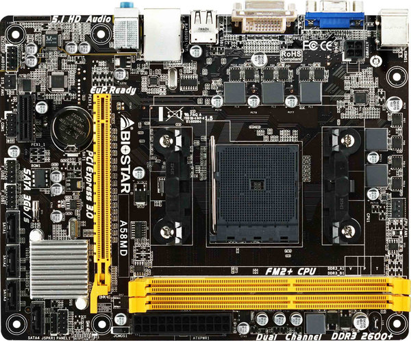 A58MD AMD Socket FM2+ gaming motherboard
