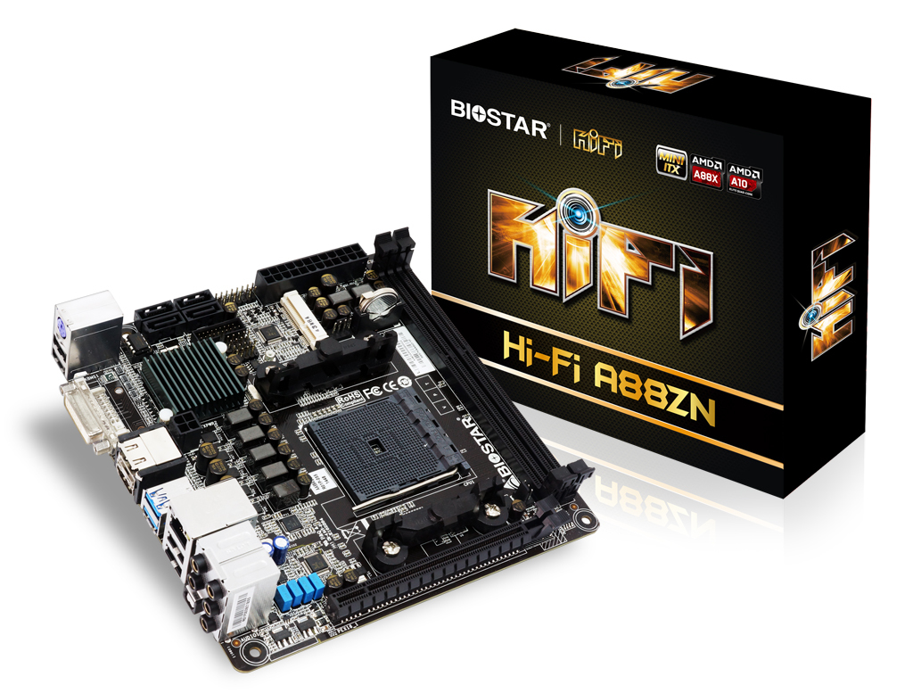 Hi-Fi A88ZN AMD Socket FM2+ gaming motherboard