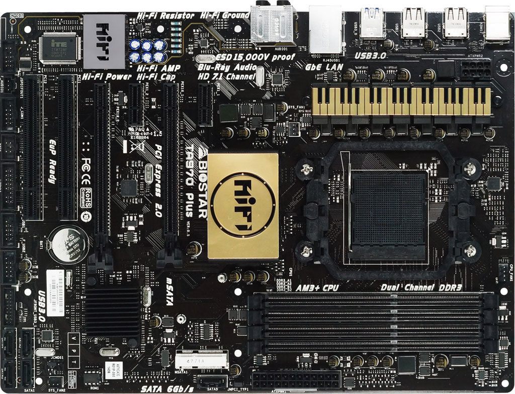TA970 Plus AMD Socket AM3+ gaming motherboard