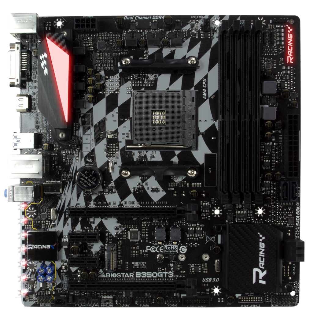 B350GT3 AMD Socket AM4 gaming motherboard