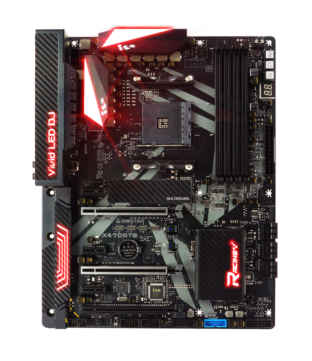 X470GT8 AMD Socket AM4 gaming motherboard