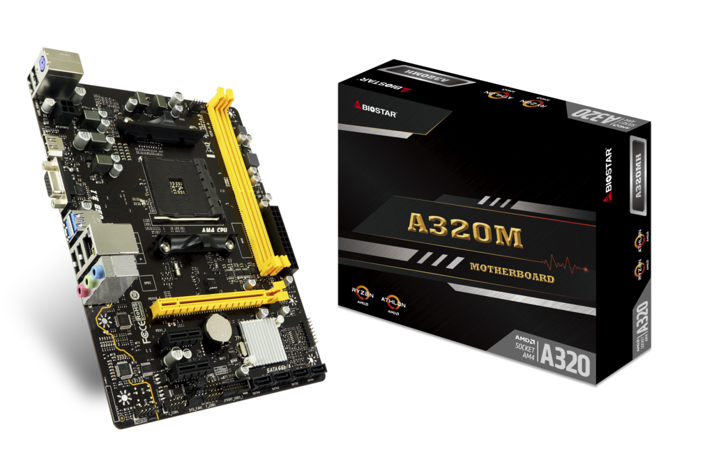 A320MH AMD Socket AM4 gaming motherboard