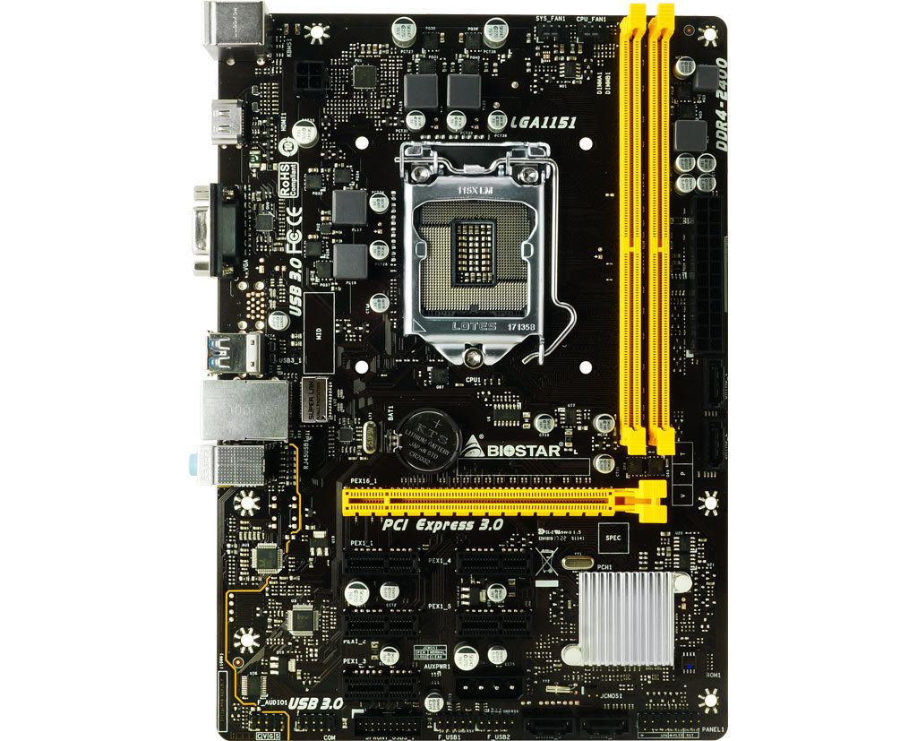 H110MHC INTEL Socket 1151 gaming motherboard