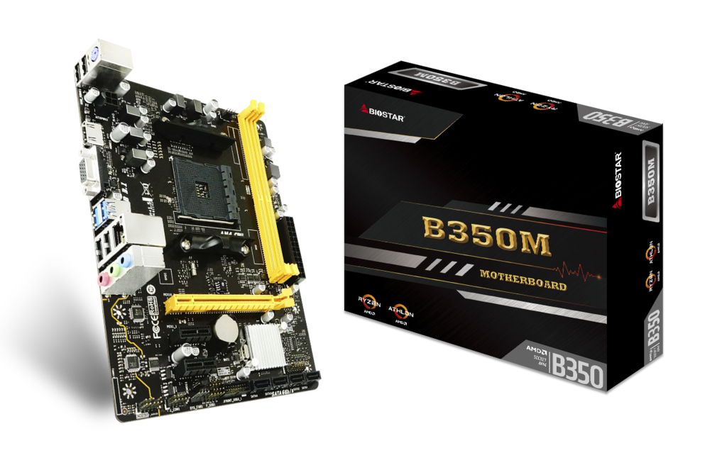 B350M AMD Socket AM4 gaming motherboard