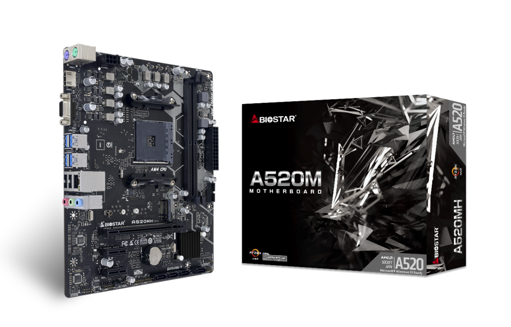 A520MH AMD Socket AM4 gaming motherboard