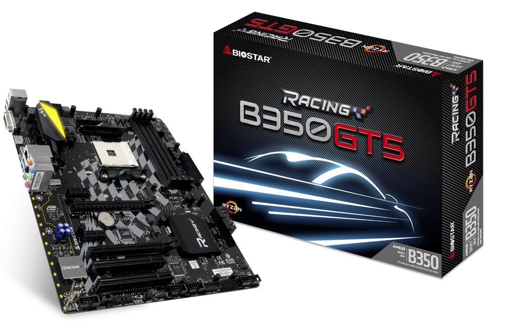 B350GT5 AMD Socket AM4 gaming motherboard