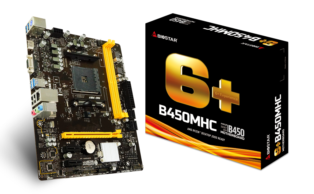 B450MHC AMD Socket AM4 gaming motherboard