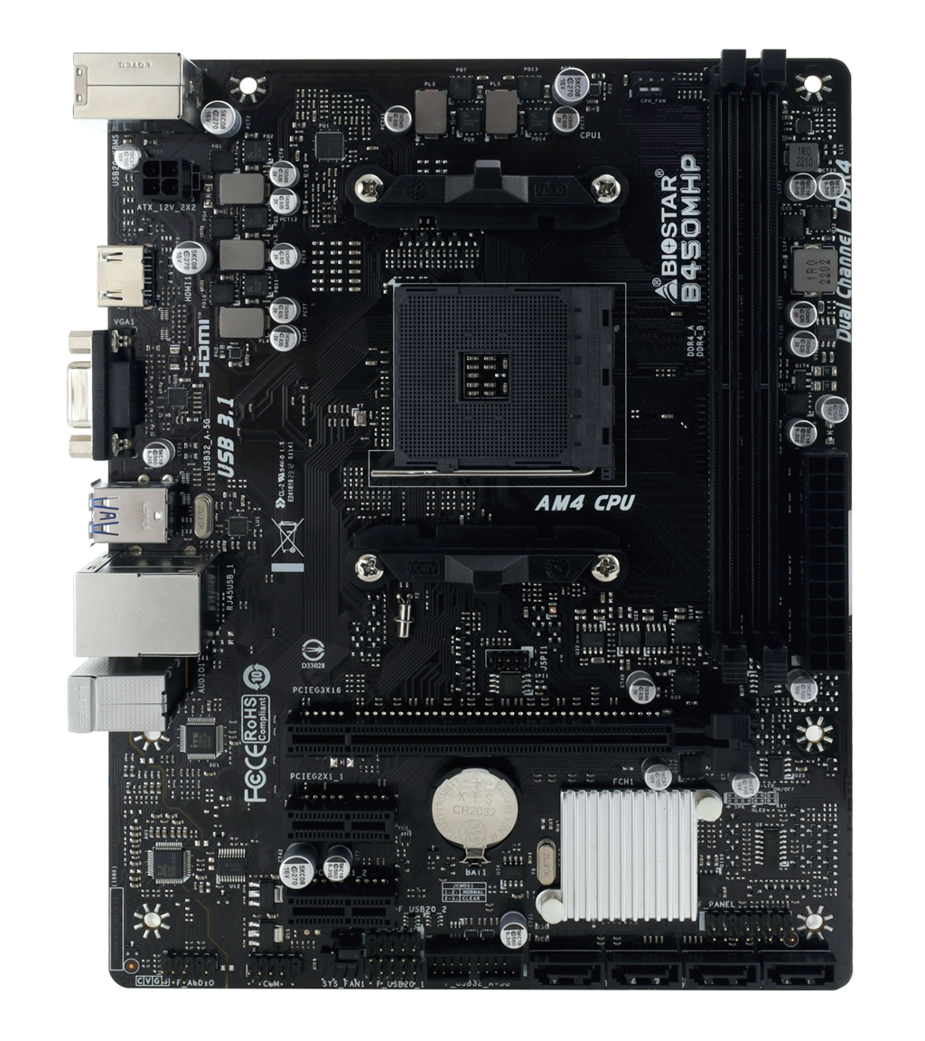 B450MHP AMD Socket AM4 gaming motherboard