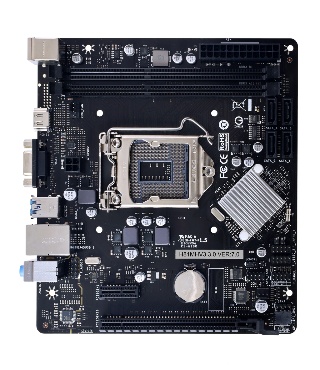 H81MHV3 3.0 INTEL Socket 1150 gaming motherboard