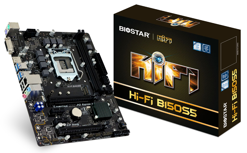 Hi-Fi B150S5 INTEL Socket 1151 gaming motherboard