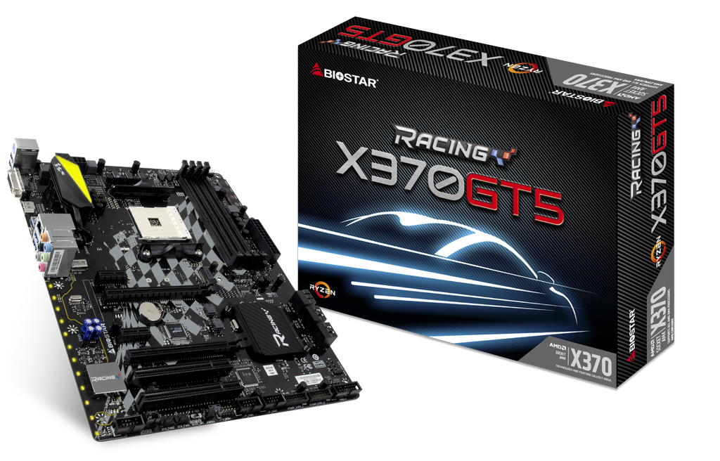 X370GT5 AMD Socket AM4 gaming motherboard
