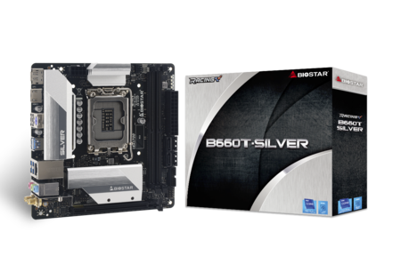 B660T-SILVER motherboard for gaming